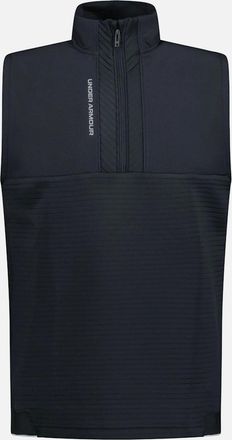 Under Armour Mens Under Armour Storm Daytona HZ 1/2 Zip Golf Vest Black - Size: 38