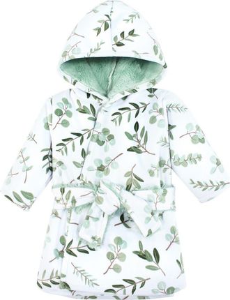 Hudson Baby Mink with Faux Fur Lining Pool and Beach Robe Cover-ups in Eucalyptus at Nordstrom, Size X-Small