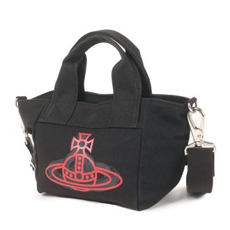 Vivienne Westwood Canvas Shoulder Bag (Pre-Owned)
