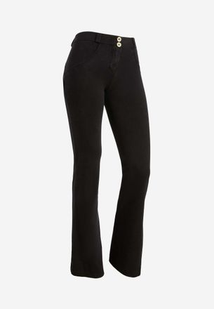 Freddy Leggings FREDDY Leggings WRUP11RC002ORG, Damen, Gr. XL, EURO, schwarz (schwarz jeans, seams on tone), Obermaterial: 84% Baumwolle CO. 16% Elasthan EL.