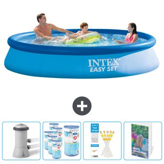 Intex Piscina Easy Set Redonda - 366x76 Cm - 7-piezas Scb107