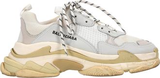 Balenciaga Pre-owned Mens Triple S Sneakers in White - Size EU 42