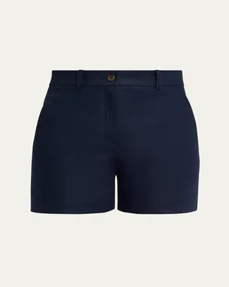 Michael Kors Samantha Stretch Cotton City Shorts