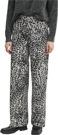 Gestuz Leora Jeans - Dames - Regular Fit Jeans - Grijs - W30 - Katoen - Jeans