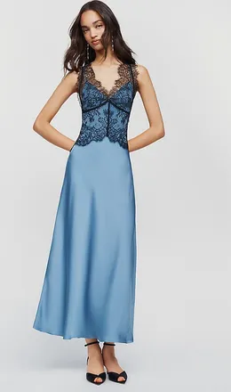 Elodie Thora Lace Slip Dress