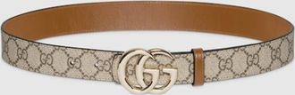 Gucci Reversible GG Marmont Belt, Size 75