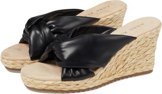 Anne Klein Winnie Womens Sandals Black : 6.5 M, Rubber
