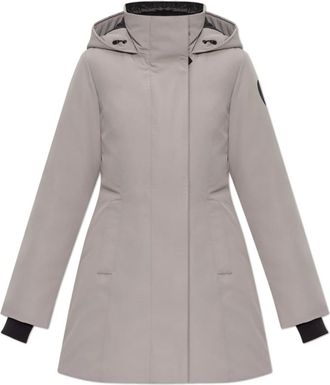 Canada Goose Leslie Down Jacket - Dames - Gewatteerde jassen - Grijs - XS - Katoen - Jassen