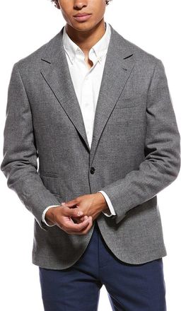 Brunello Cucinelli Cashmere & Silk-Blend Blazer