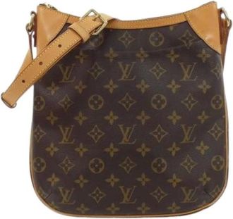 Louis Vuitton Pre-owned Cross Body Bags, female, Brown, Size: ONE SIZE Pre-owned Odeon PM Shoulder Bag