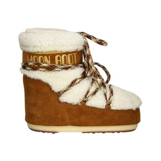 Moon Boot Botas Icon Low Shearling - Shoes - Mujer - Marr&oacute;n - 33 EU