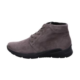 Semler Suede Zipper Shoe - Dames - Schoenen - Grijs - Maat: 40 EU Su&egrave;de