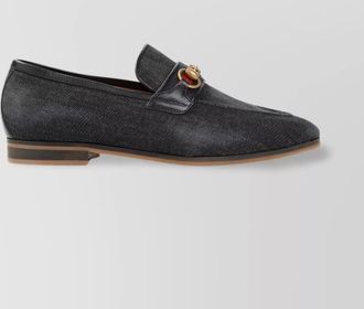 Gucci denim loafers