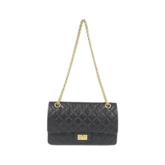 Chanel Pre-owned Calf Shoulder Bag - Dames - Pre-owned - Zwart - Maat: ONE Size Leer