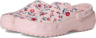 Crocs Classic Crafted Canvas Clogs Clog Shoes Floral Cotton Candy : Mens 9 - Womens 11 Medium