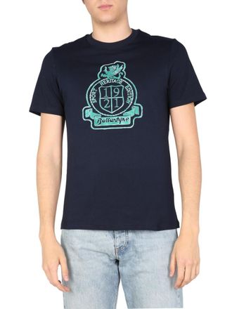 Ballantyne Navy Blue Graphic T-Shirt