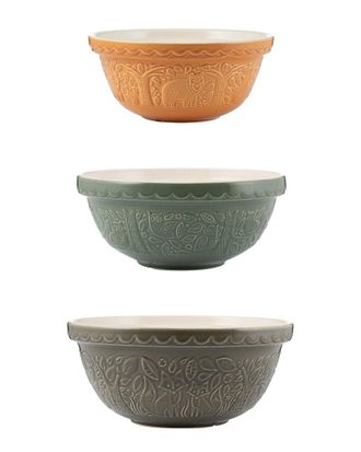 Mason Cash Mason Cash Set Of 3 In The Forest Mixing Bowls