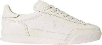 Polo Ralph Lauren Hester Embossed Sneakers - Dames - Sneakers - Wit - 36 EU - Leer - Schoenen
