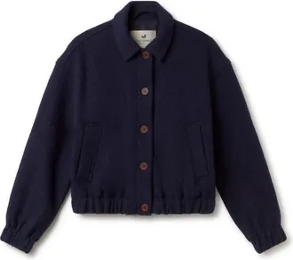 Twothirds Rennell Wolljacke f&uuml;r Damen | blau