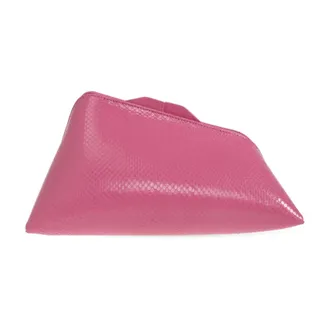 The Attico Tassen, Dames, Roze, ONE Size, Katoen, 8.30 PM Clutch