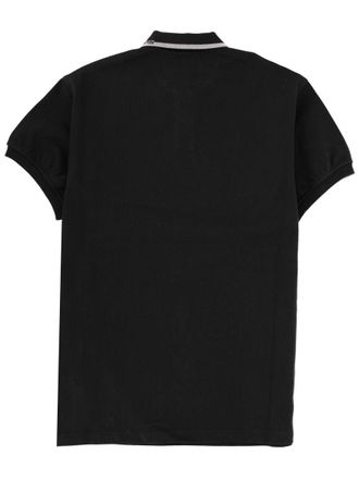 T Alexander Wang Cotton Oversized Polo Dress - Black