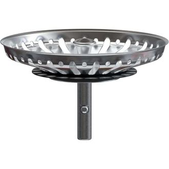 OEM Cesta De Desag&uuml;e Para Fregadero De Cocina De 84 Mm - Colador Universal De Acero Inoxidable, Tap&oacute;n De Cesta Emergente, Cierre De 32 Mm - Apto Para Lava