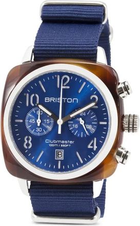 Briston Clubmaster Sport 40mm watch - Blauw