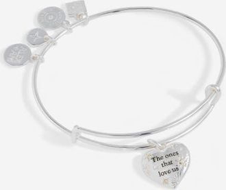 Alex and Ani Harry Potter The Ones That Love Us Bangle Bracelet in Silver at Nordstrom