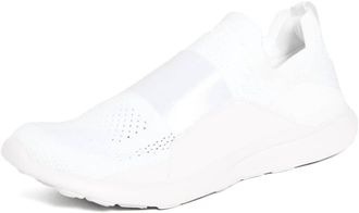 Athletic Propulsion Labs Womens Techloom Bliss Shoe In White/white