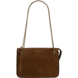 Etro Suede Crossbody Bag in Ochre at Nordstrom