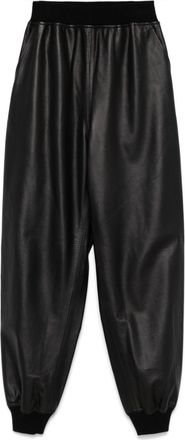 Frenckenberger Pantaloni in pelle - Nero