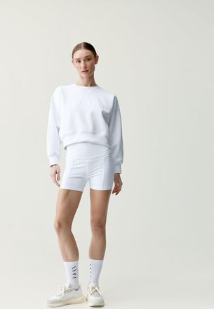 Born Living Yoga Sweatshirts Flora Off White