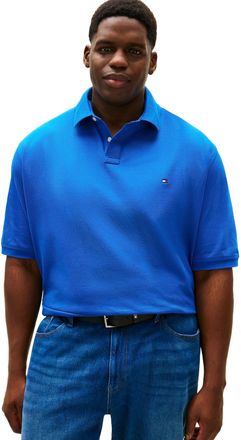 Tommy Hilfiger Mens 1985 Regular Short Sleeve Polo, Vibrant Indigo X-Large