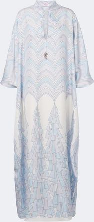 Pucci Baiadera silk twill kaftan