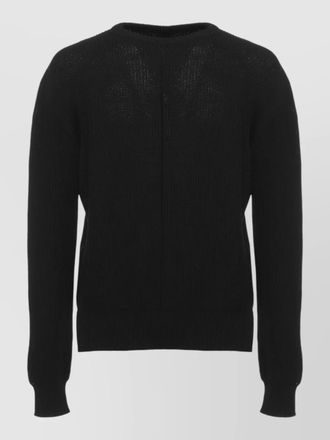 Rick Owens ribbed wool crewneck jumper