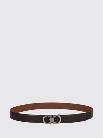 Ferragamo Cintura Gancini Ferragamo reversibile in pelle