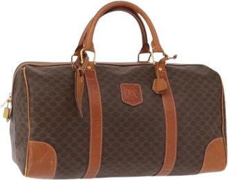 Celine Pre-owned Weekend Bags, female, Brown, Size: ONE SIZE Pre-owned Vintage Weekend Bag