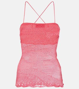 Roberta Einer Alba knitted cotton top