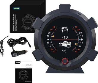 OEM Inclin&oacute;metro Digital Gps X95 Para Camping Y Coches, Medidor De &Aacute;ngulo Y Pendiente Lcd, Veloc&iacute;metro Hud Para Coches Y Suv De 5 A 28 V Cc