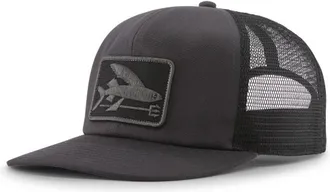 Patagonia Flying Fish Relaxed Trucker Hat Cap - Unisex | grau