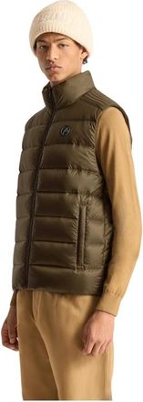 Fusalp Doudoune Sans Manches Gorvone - Heren - Bodywarmers - Groen - L - Leer - Jassen
