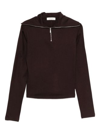 Entire studios half-zip sweatshirt - Brown