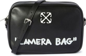 Off-white Medium Jitney Quote Shoulder Bag