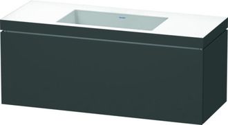 Duravit Duravit - Lavabo Para Muebles L-cube C-bonded Con Base, Colgante