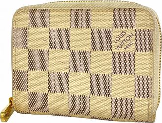 Louis Vuitton White Coin Purse/Coin Case (Pre-Owned)