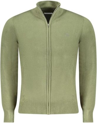 North Sails Nylon Trui met Ronde Hals - Heren - Vesten - Groen - L - Nylon - Truien & Vesten