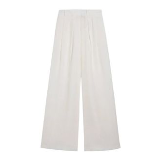 Momoni Wide Trousers, female, White, Size: XS Wide Trousers
