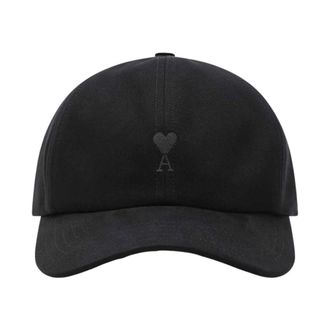 Ami De Coeur Katoenen Pet - Heren - Petten - Zwart - ONE Size - Katoen - Accessoires