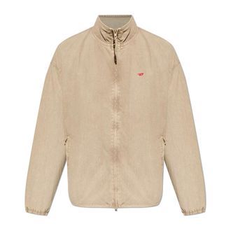 Diesel Heren, Jassen, Beige, Maat: XS Katoen