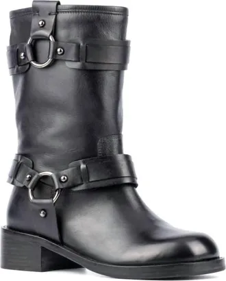 Vintage Foundry Co. Womens Augusta Boots In Black